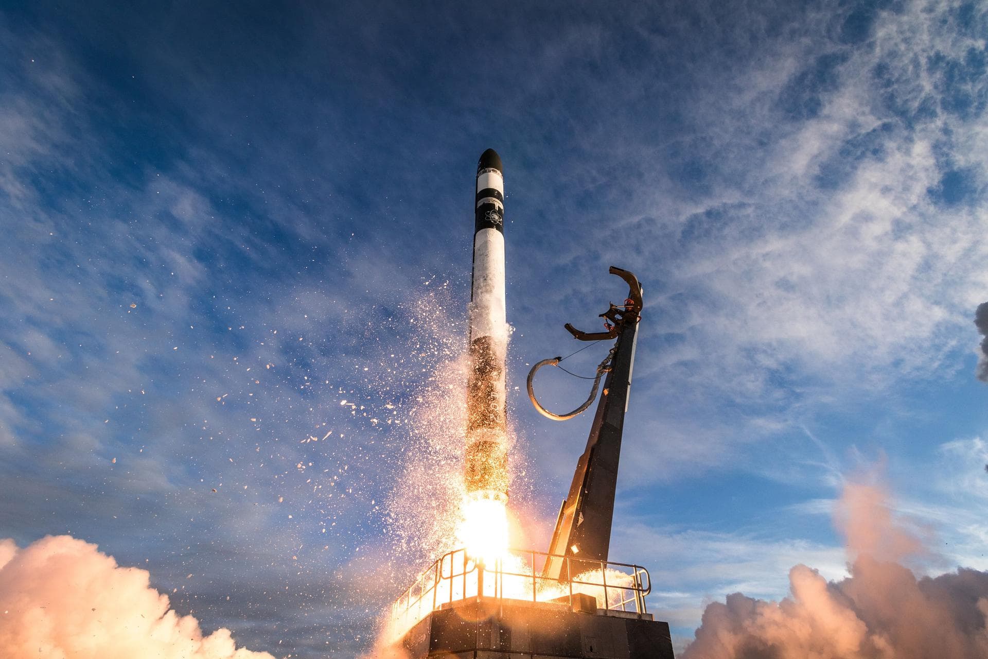 Electron on the pad for Electron | Owl Around The World (StriX Launch 11)